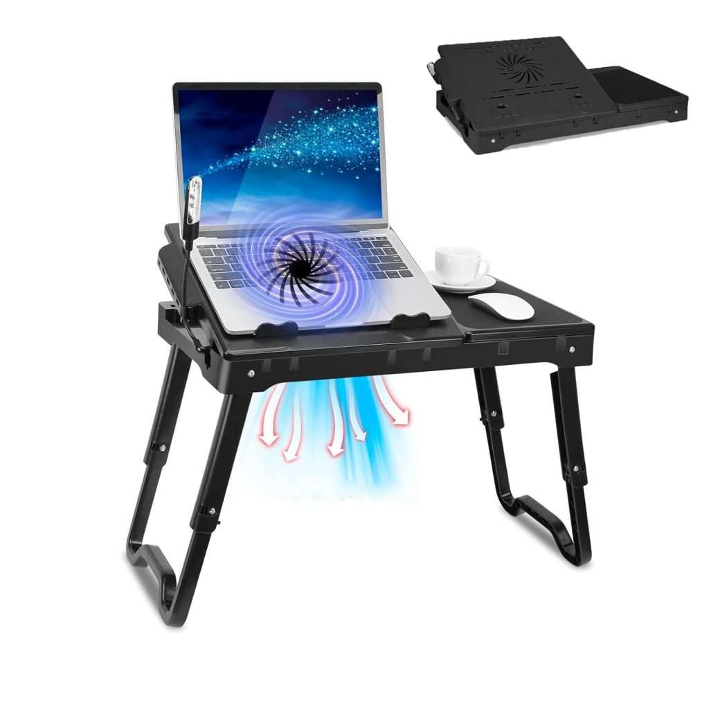Laptop Table for Bed, Bed Table Trays for Eating and Laptops with ...