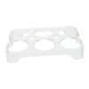 LIFKICH Fridge Egg Door Tray for Refrigerator 6 Egg Holder Storage Container Rack Pp Large Capacity Easy to Move for Kitchen Countertop Restaurant