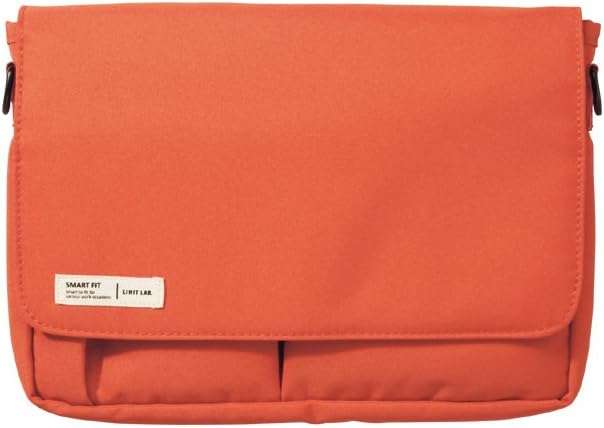 LIHIT LAB Carrying Pouch (Laptop Sleeve), 6.7 x 9.4 Inches, Orange (A7575-4)