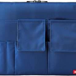 LIHITLAB Laptop Sleeve with Storage Pockets (Bag-in-Bag), 10 x 13.8 Inches, Indigo (A7554-11N)