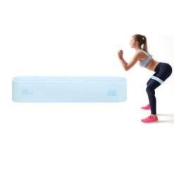Linsaner Silicone Resistance Bands for Working Out，Exercise Bands for Woman and Man, Workout Equipment for Yoga and Pilates, Honeycomb Briquette Design，Anti-Slip