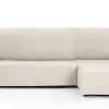 Martina Home Tunez Sofa Cover For Chaise Longue, 32 x 17 x 42 cm Right Short Arm (Front View) 32x17x42 cm ivory white