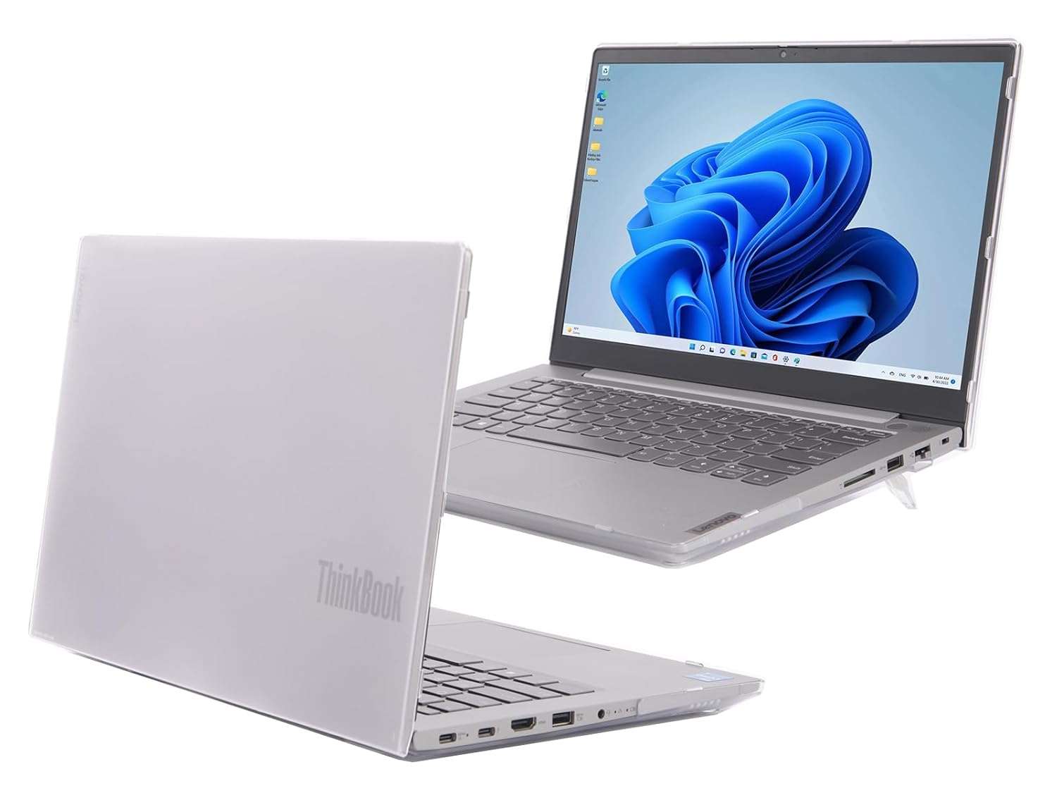 mCover Case ONLY Compatible for 2021~2023 14" Lenovo ThinkBook 14 G2 / G3 / G4 / G5 Series Notebook PC (NOT Working with Other Lenovo Models) - Clear