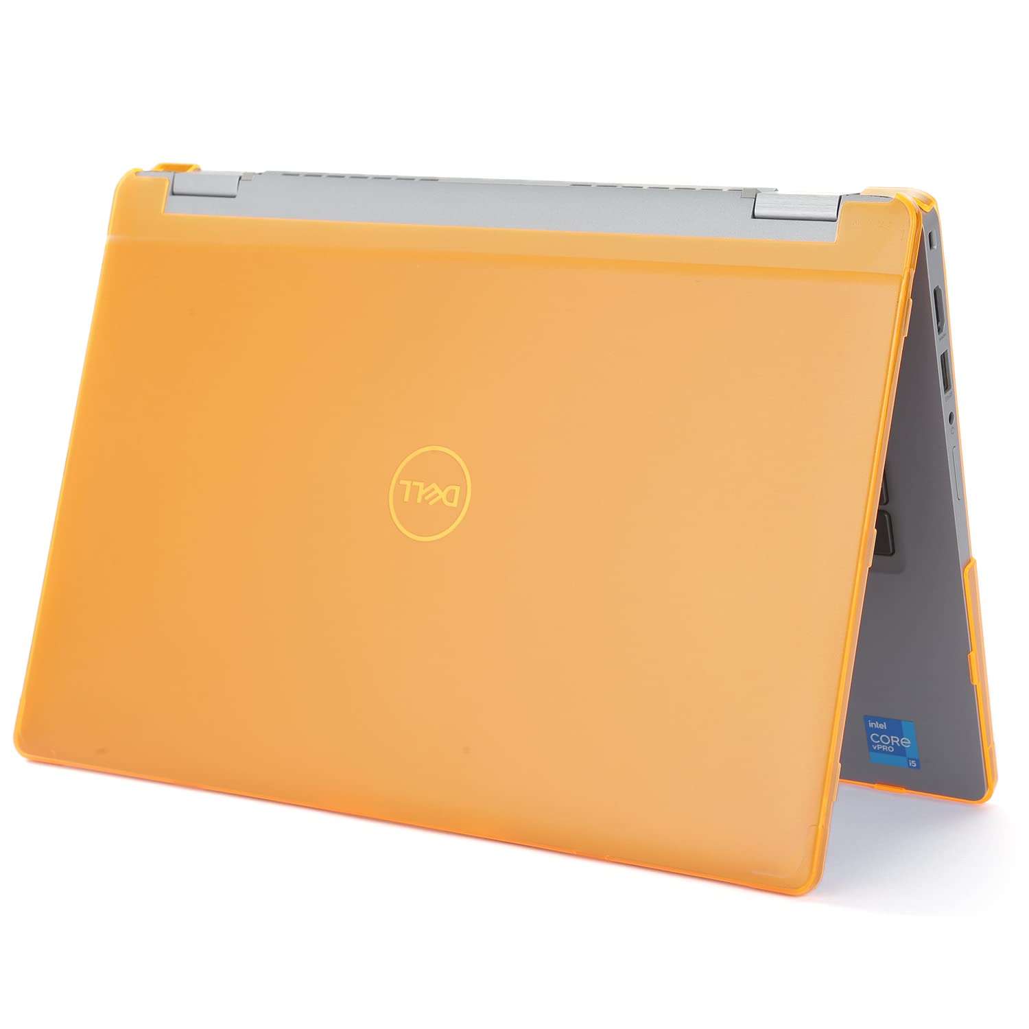 mCover Case ONLY Compatible for 2021~2024 13.3" Dell Latitude 5320 5330 5340 5350 2-in-1 Windows Laptop Notebook Computer (NOT Fitting Any Other Dell Models) - Orange