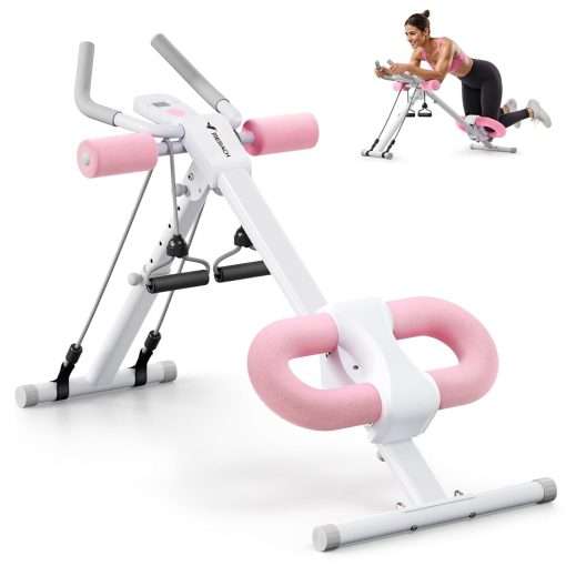 MERACH Ab Machine, Abs Workout Equipment, Adjustable Ab Trainer Machine ...