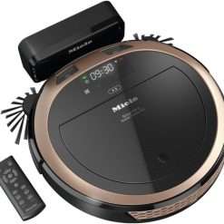 Miele Scout RX3 Home Vision HD Robot Vacuum Cleaner with Smart Navigation, App Control, 4-Mode Cleaning System, Live Image Transmission, 2H Battery Life, Pearl Pink Finish