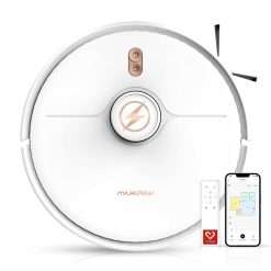 MILAGROW iMap 15 AI Ultra 2 in 1 Robot Vacuum Cleaner with 8200Pa Strong Suction, Tangle Resistant Brush, 5200 mAh EV Grade Battery, RT2R 3.0 Lidar Navigation, App, Remote &...