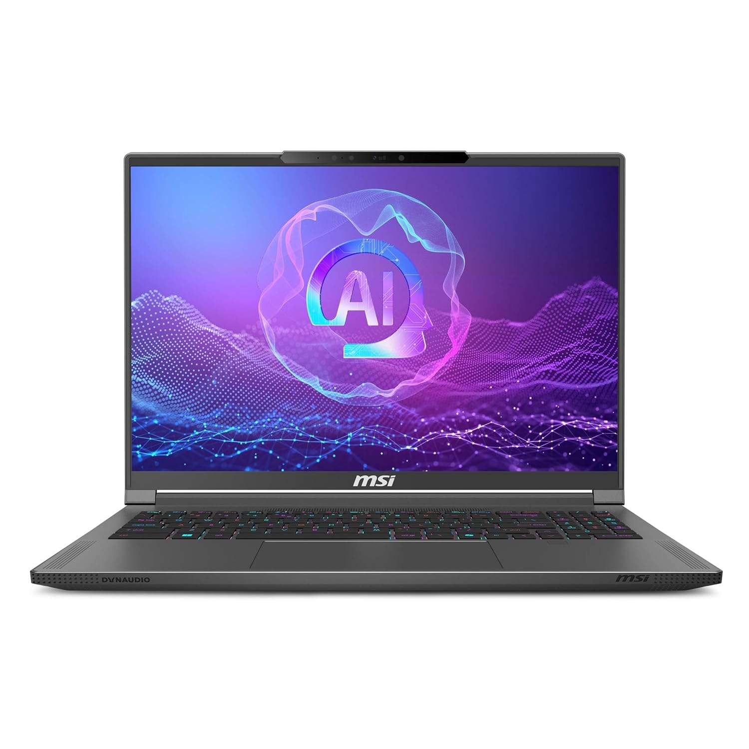 MSI Creator 16 AI Studio (2024) 16” UHD+ MiniLED 120Hz Laptop: Intel Core Ultra 9-185H, NVIDIA RTX 4090, 64GB DDR5, 2TB NVMe SSD, WiFi 7, Win 11 Pro: Lunar Gray A1VIG-202TAAUS