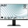 MSI PRO MP223 22.3 Inch Monitor, Full HD (1920 x 1080), 100Hz, VA, 4ms, FreeSync, HDMI, VGA, Anti-Glare, Anti-Flicker, Less Blue light, TÜV Certified, VESA, Kensington, Black
