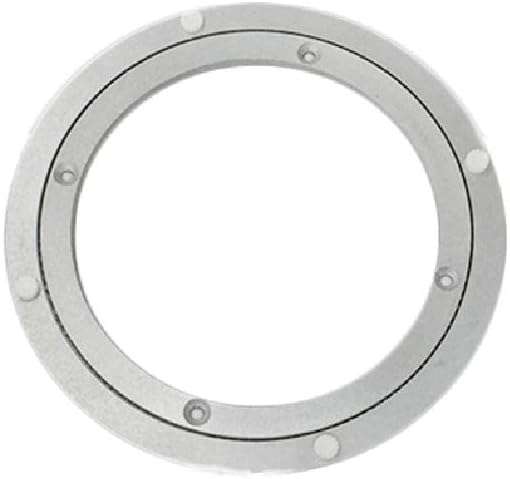 Myazs Heavy Duty Swivel Plate Round Turntable Swivel Base Rotating Bearing Plate Easily Turn (5.5"/8"/9"/12") Turntable Swivel Base 360 Large Small