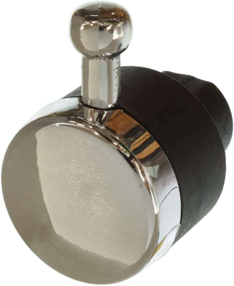Paxanpax PCK1202 Cooker Hob Hotplate Black and Chrome Control Knob Compatible Fits Rangemaster Leisure 6000, 7000, 8000 Series