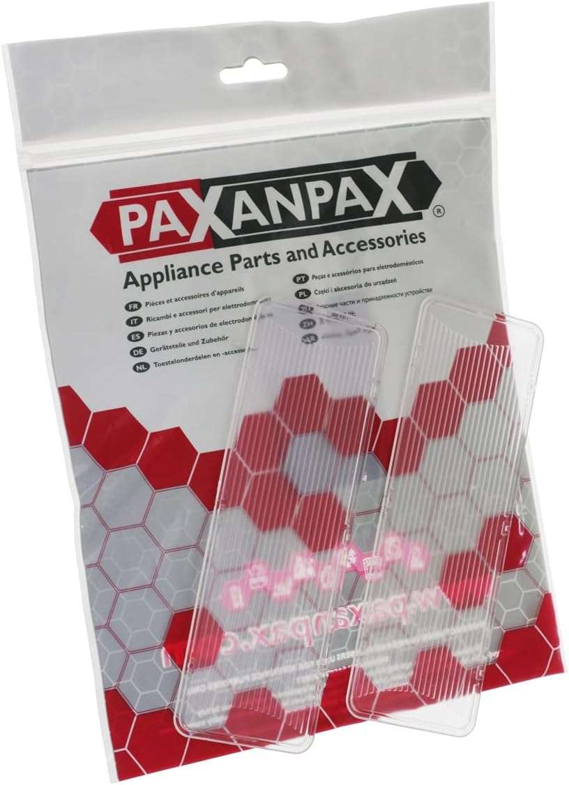 Paxanpax PCK121 Compatible Cooker Hood Lamp Cover Bosch, Neff, Siemens Multi-Model Fitting (Pack of 2)