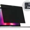 Peslv Privacy Screen MacBook Pro 15 Inch (2016-2019), Magnetic Removable Anti Blue Light Glare Peep Filter Black out Screen Protector for Mac 15In Laptop Model (A1707, A1990)