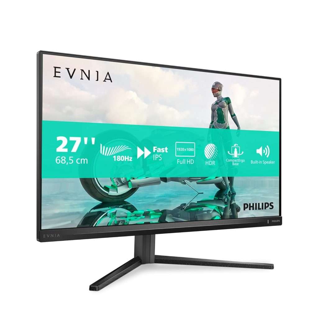 27 Inches Screen PHILIPS Evnia 27M2N3200A – 27 inch FHD monitor, 180 Hz, 1 ms, FreeSync ...