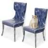 Plastic Dining Chair Covers Clear PVC Dining Chair Seat Covers Waterproof Chair Protector Dustproof Cat Scratch High Back Dining Chair Slipcovers Seat Chair Protector for Home...