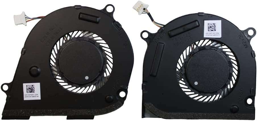 Power4Laptops Replacement Laptop Fan (Pair) Compatible With HP Envy 15-ds0502sa
