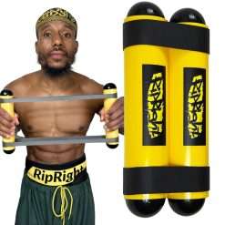Premium RipStick Pillz, Workout Equipment for Joint Rehab, Shoulder and Resistance Training, Muscle Building and Core Workout Equipment with 6 Adjustable Resistance Bands