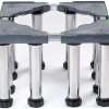 Refrigerator Holder Bracket 4/8/12 Legs Adjustable Washing Machine Base Stand Extendable Appliance Fridge Stand 29-32cm Heightening Cookers Base Tray Large Outside Plant Container