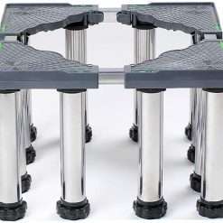 Refrigerator Holder Bracket 4/8/12 Legs Adjustable Washing Machine Base Stand Extendable Appliance Fridge Stand 29-32cm Heightening Cookers Base Tray Large Outside Plant Container