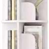 Revolving Bookshelf 360° 2/3/4/5/6 Tier Revolving Bookcase Display Rack Display Unique Revolving Storage Rack For Home Living Room Bedroom(Size:46 * 190cm)