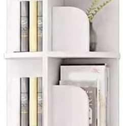 Revolving Bookshelf 360° 2/3/4/5/6 Tier Revolving Bookcase Display Rack Display Unique Revolving Storage Rack For Home Living Room Bedroom(Size:46 * 190cm)
