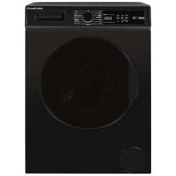 Russell Hobbs Freestanding Washing Machine, 8kg Capacity, 1400 rpm, 15 Programmes, Eco Technology, Rapid Wash Cycles, Black, RH814W111B