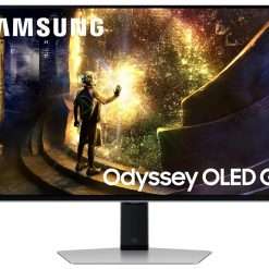 Samsung Odyssey Gaming OLED G6 LS27DG612SUXXU 27" QHD Gaming Monitor - 0.03ms, 240Hz, 2560x1440, HDMI 2.1, Displayport, USB