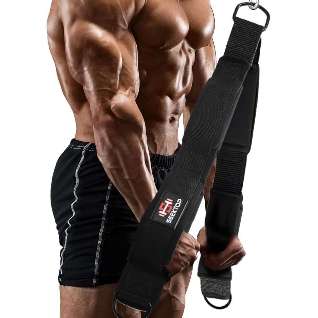 Seektop Tricep Rope Cable Attachment, Tricep Pull Down Attachment ...