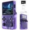 Sentk R36S Handheld Retro Game Console with Open Source Linux System, 3.5 Inch IPS Screen, 64G TF Card Retro Classic Games, Retro Games Console Handheld Emulator Console,...