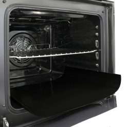 SPARES2GO Oven Liner Non Stick (2 Pack) - Large Universal Teflon Baking Mat Bottom Cooker Protector Heavy Duty Clean Fan Assisted Oven Liners (40 x 50 cm)