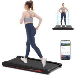 Sperax Walking Vibration Pad with APP, Vibration and Walking Treadmill with Remote Control and Bluetooth Control, Portable Treadmill for Home Office