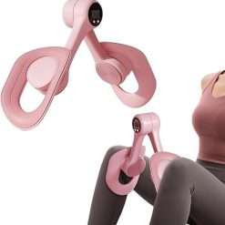 Thigh Trainer, Hip & Inner Thigh Exercise Equipment, Pelvic Floor Muscle Trainer, Automatic Counting, 360 Degree Rotation, Thigh Exercise Equipment for Home