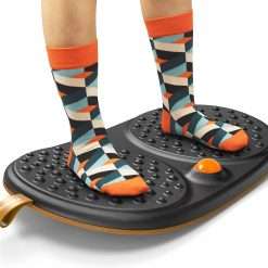 Trobing Standing Desk Mat Balance Board with Rollerball, Wooden Wobble Anti Fatigue Mat Balance Board for Standing Desk, Home Office Non-Slip Comfort Floor Mat to Relieve Foot,...