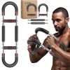 Twister Arm Trainer, Adjustable Chest Workout Equipment Upper Body Strength Training, Portable Power Twister Bar with Detachable Design, Arm Trainer, Home Gym & Travel Fitness Tool