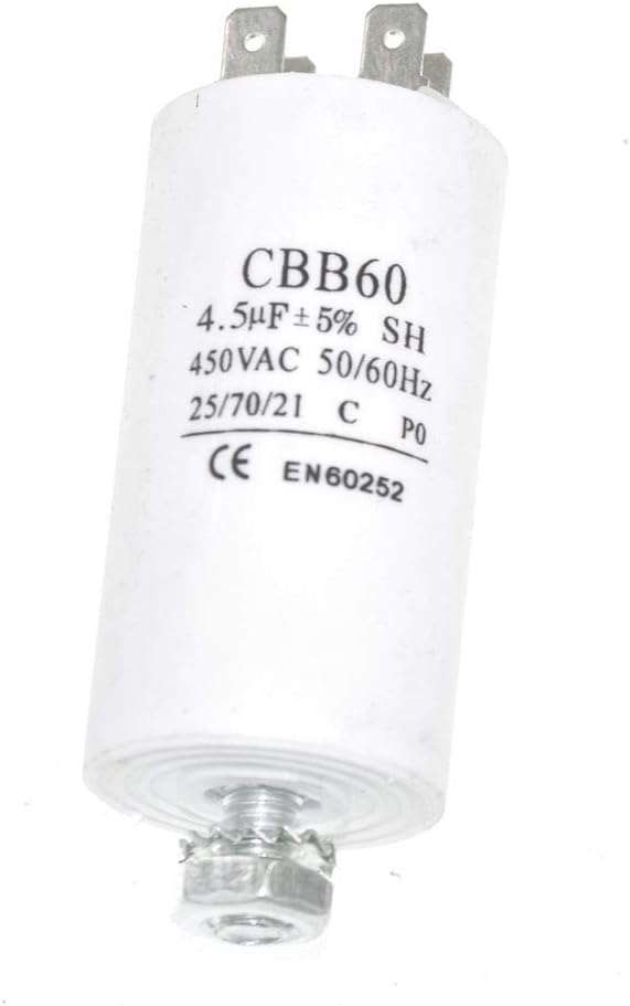 Ufixt® Fits Universal 4.5UF Microfarad Appliance Motor Start Run Capacitor