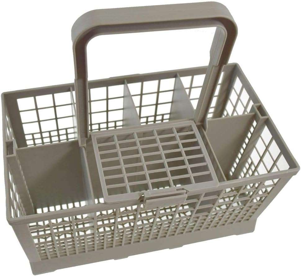 Ufixt Universal Dishwasher Cutlery Basket Grey Fits AEG, Ariston, Beko, Belling, Bendix and Blanco Dishwashers