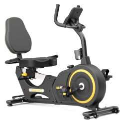 VANSWE Recumbent Exercise Bike, Recumbent Stationary Bikes for Home 400 LBS Weight Capacity, Exercise Bike for Home Seniors with Smart App and Bluetooth Connectivity, LED...