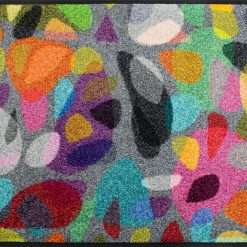 Wash+Dry Reodiva Doormat 50 x 75 cm Colourful Washable for Indoor and Outdoor Use