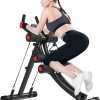 WINBOX AB Workout Equipment, Home Gym Ab Machine for Abdominal Exercise and Strength Training, Height Adjustable Fitness Equipment