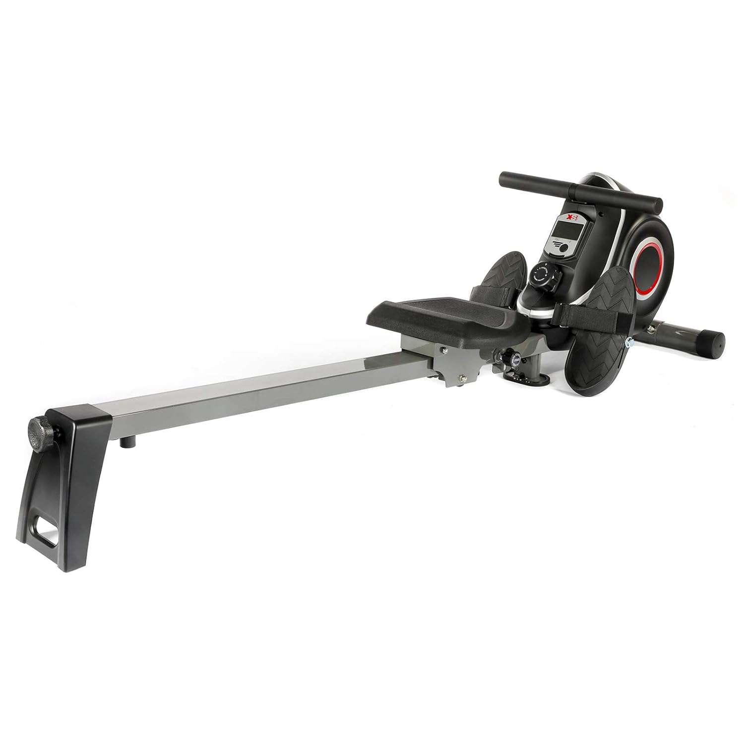 XS Sports R310 Home Rowing Machine-Folding with 10 Level Inner Magnetic Adjustable Resistance-Advanced Ultra Quiet Driving Belt- Indoor Fitness Rower