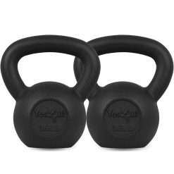 Yes4All Kettlebell Adjustable/Cast Iron/Protective Base Solid Smooth for Strength Training, Home Gym
