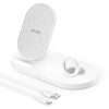 Anker Wireless Charging Station, PowerWave Sense 2-in-1 Stand With Watch Charging Holder for Apple Watch SE/6/5/4/3/2/1, iPhone 12/12 Pro/12 Pro Max/SE (Charging Cable & AC...