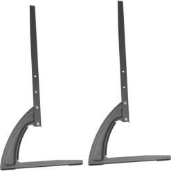 Ciieeo Television Rack Base Stand Holder for Tv Small Size 26-43inches Metal Tv Stand Replacement Base Adjustable Design Safe Steel Construction
