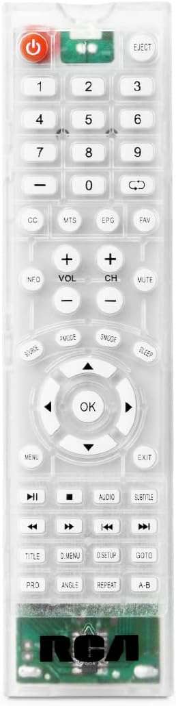 ClearView TV Remote - Full Function Television Remote for The ClearView TV Range