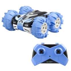 Exost 20268 Remote Control Off-Road Car – 360 Aquacross 2.4 GHz – Rechargeable Battery – Ride on The Floor and Floats in Water – Toy for Children – 5 Years and Above, Multicolored