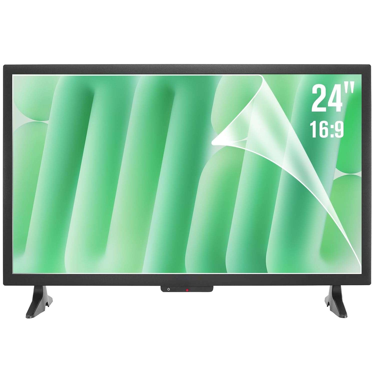 F FORITO 2-Pack 24 inch Matte Anti Glare Film for TV, Eye Protection Anti Reflection Shield Compatible with 24" TV with 16:9 Aspect Ratio