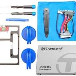 FLEXX DIY Bundle to swap main HDD for SSD on 27-inch iMac 2012 to 2019 with Transcend SSD