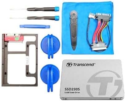 FLEXX DIY Bundle to swap main HDD for SSD on 27-inch iMac 2012 to 2019 with Transcend SSD