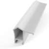 Frame My TV Deco TV Frames Alloy Prismatic - Pure White Bezel Compatible ONLY with Samsung The Frame TV (3 inch Color Chip)