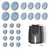GINOYA Kitchen Appliance Sliders，24pcs Adhesive　Sliders for Air Fryer, Bread Machine, Coffee Makers, Blenders, Aid Mixer and Pot